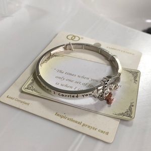 Footprints in the sand